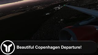 [P3D V4.4] Gorgeous Scandinavian A321 Departure from Copenhagen (EKCH)