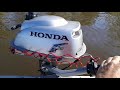 review of honda 2 hp outboard engine