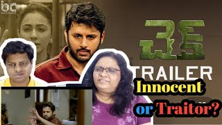 Check Telugu Movie Official Trailer REACTION|Nithiin,Rakul Preet,Priya Varrier|Chandra Sekhar Yeleti