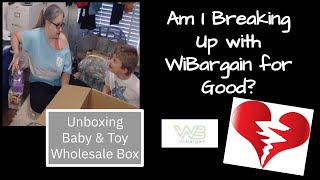 WiBargain Baby & Toy Returns Box | Wibargain.com Unboxing to Resell on Ebay and Facebook Marketplace