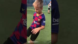 U10 FOOTBALLER BALL CONTROL TRAINING #football