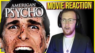 American Psycho (2000) Movie Reaction! (CINEMA??) *First Time Watching*