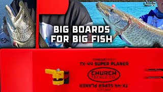 Pro Fishing Tips for Using the Church Tackle TX-44 Planer Board - Catch More Fish!