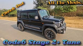 Modified Stage2+ Jimny | Code6 Tuned | Jimny List Of Modifications #jimnymodifications #stage2jimmy