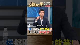 侯擬開放中生就業！ 固守深藍棄年輕票？｜全國第一勇 2023.11.28