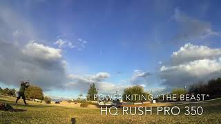 AZ Power Kiting - HQ Rush 350 Pro Trainer Kite #powerkite #tractionkiting #hqkites #az