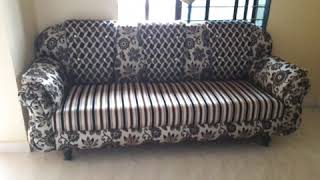 Modern sofa and cushion