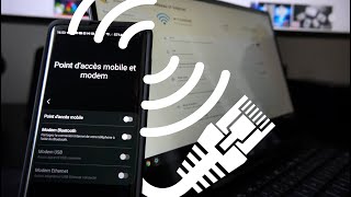 Le partage de connexion 4G et 5G sous Android 📱📶 Wi-Fi, Ethernet, Bluetooth et USB