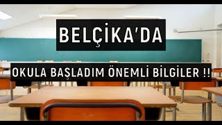 Belçika'da okula ve kursa başladım ! | Süreç hakkında önemli bilgiler ?