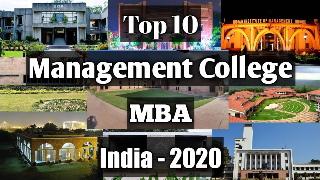 Top 10 MBA College In India || Best Management College In 2020 - YouTube