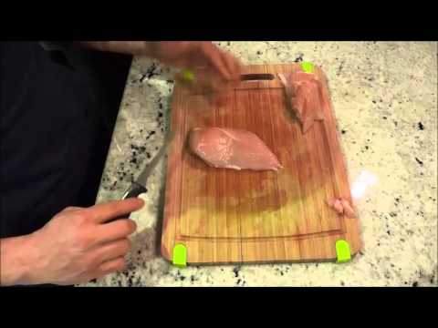 How To Cut A Chicken Breast In Half-Cooking Tutorial How To Cut A Chicken Breast In Half-Cooking Tutorial