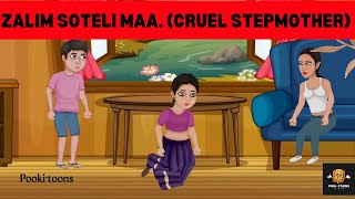 Zalim soteli maa(cruel stepmother) |Hindi/Urdu fairytales|Storytelling|Poki-Toons