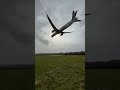 saudia boeing 787 10 dreamliner windy landing 🛬 at birmingham airport aviation dreamliner