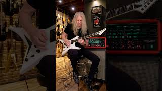 @jeffloomisofficial shredding on a rare Rhoad Warrior 2H HT! Jackson USA Custom Shop Master Built