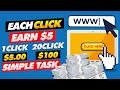 Get Paid $5 Per Click! Make PayPal Money for Free Clicking Buttons Online (2022)