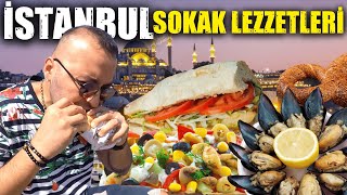 İstanbul'un Tüm Sokak Lezzetlerini Denedim!!!