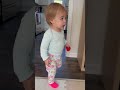 17 month old girl chatting