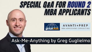 Applying to #BSchool in Round 2 | Live Chat with Seasoned #MBA Admission Expert