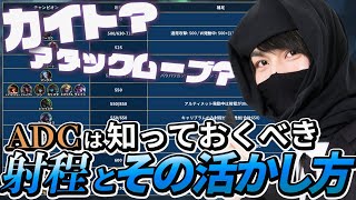 ADCの射程把握してますか？射程についての基本的な考え方【LoLTV/たぬき忍者/League of Legends】