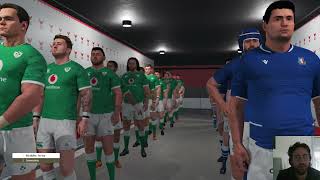IRLANDE - ITALIE sur Rugby 22