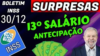 SAIU HOJE! 13° SALÁRIO INSS ANTECIPAÇÃO + PAGAMENTOS LIBERADOS APOSENTADOS