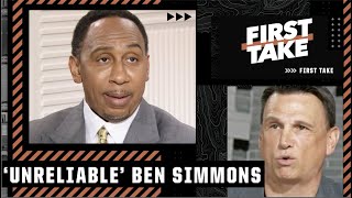 Stephen A.: EVERYWHERE Ben Simmons goes he’s NOT reliable 👀 | First Take
