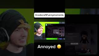 Kreekcraft see a kid get stitch face #shorts #KreekcraftFunnymoments @KreekCraft ￼