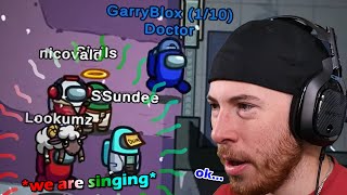 Garry catches SSundee, Sigils and Lookumz singing