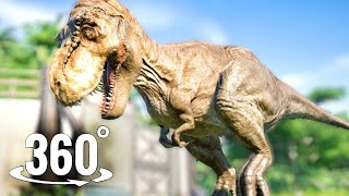 T-Rex vs Giganotosaurus 3D VR Jurassic World Dinosaurs 360° Tyrannosaurus Rex