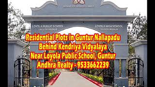 Plots for sale in Guntur Nallapadu - Rs.10,500/- per Sq Yard - 9533662239