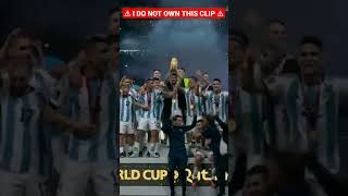 FIFA World Cup 2022 Qatar, Messi And Argentina Winning Celebration! Original Clip Is From @CTVNews