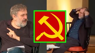 Zizek challenged: "You are not a Communist. You are a Conservative!"
