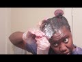 how i bleach my natural hair