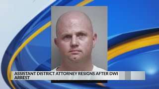 Assistant DA resigns over DWI arrest