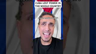 Cuba Lost Power In The Whole Country