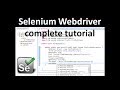 Selenium Tutorial For Beginners - Selenium Webdriver Tutorial-Selenium with Java-Selenium WebDriver