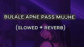 Bulale Apne Pass Mujhe, Na Aaye Jeena Raas Mujhe (Slowed+ reverb) Loti song