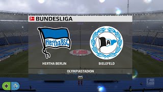 Hertha Berlin vs Arminia Bielefeld (09/05/2021) Bundesliga FIFA 21