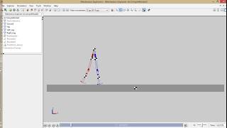 Passive Dynamic Walker - Simscape Multibody