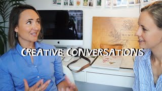 Lean into your niche | Ep. 9 | Creative Conversations | Sarah Jane Humphrey botanical illustrator