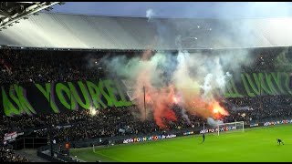 Feyenoord - Union Berlin Pyro