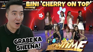 BINI | BINI performs ''Cherry On Top | It's Showtime Opening Prod | REACTION