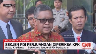 Sekjen PDIP Hasto Kristianto Diperiksa KPK