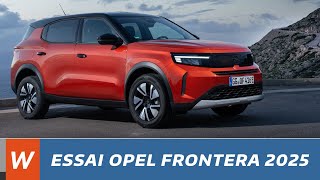 Essai de l'OPEL Frontera 2025