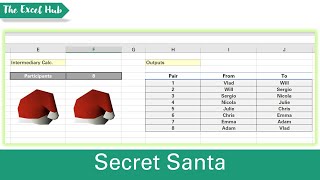 Make A Secret Santa Generator In Excel – Using RAND, IF and COUNTA