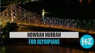 Tokyo 2020 | Watch: Howrah Bridge lit up in Olympic colours to cheer on Indian athletes