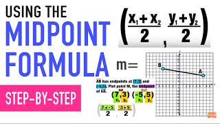 HOW TO USE THE MIDPOINT FORMULA!