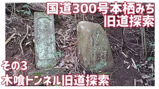 【ドライブ動画】国道300号本栖みち 旧道探索　その3 木喰トンネル旧道探索