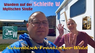 Schwäbisch-Fränkischer-Wald | Idyllische Straße - Schleife W