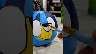Bluey Heeler #pumpkin for #halloween 2022 #shorts #bluey #bingo #fyp